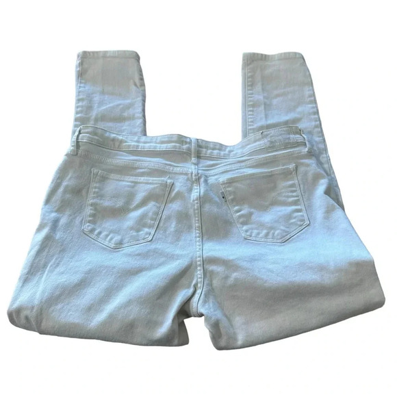 Levi's 711 skinny jeans women's size 34, white - Picture 2 of 4